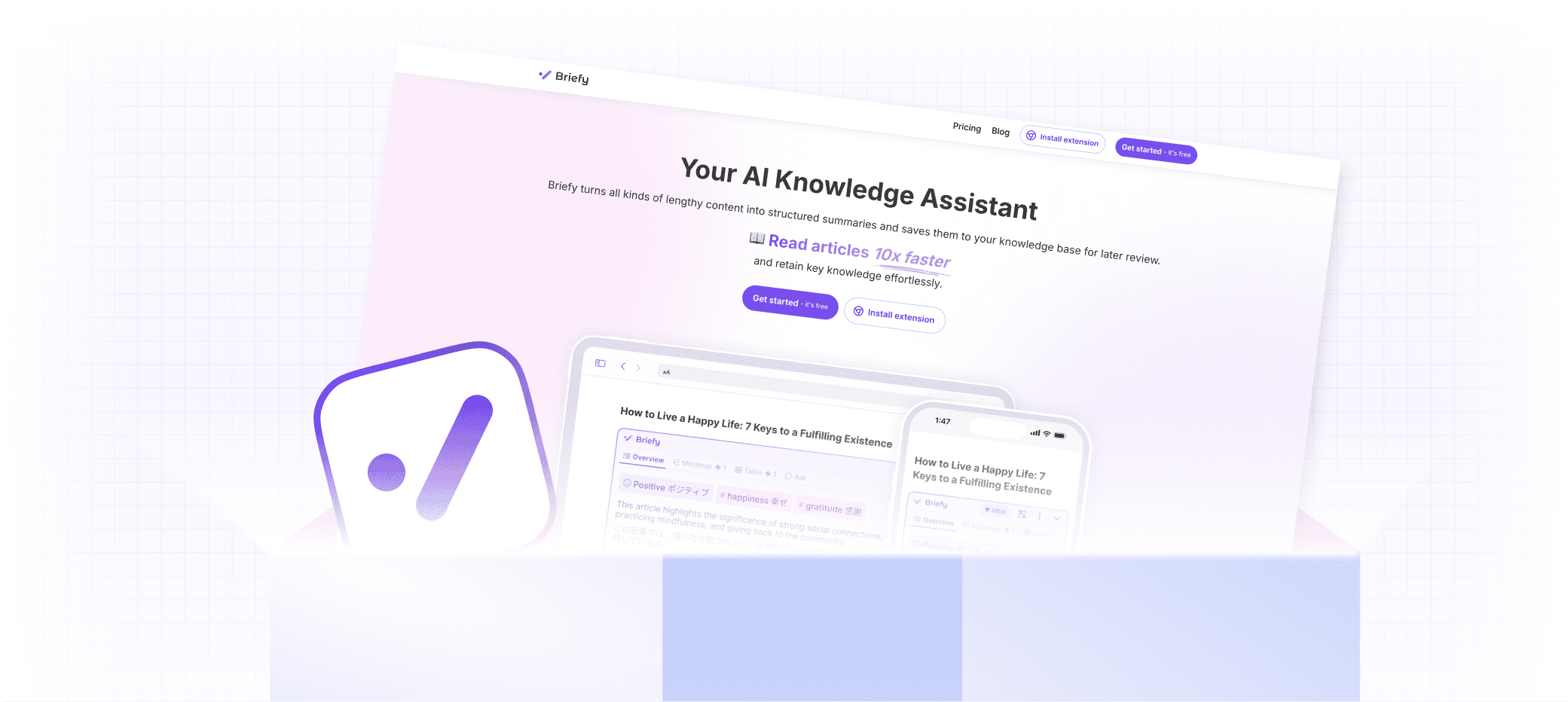 Briefy: Your knowledge accelerator.
