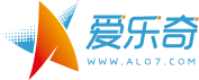 ALO7 logo with Chinese text and website URL, featuring an orange and blue stylized design.