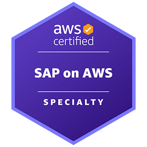 AWS 认证:SAP on AWS Specialty 徽章 AWS 认证:SAP on AWS Specialty 徽章