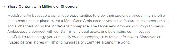 Benefits of Being a ModeSens Ambassador 2024